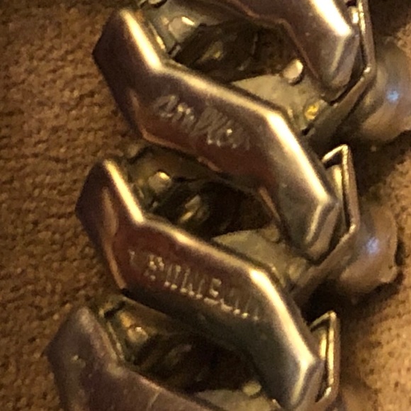 Vintage Expandable Prong-set Rhinestone Bracelet - Picture 7 of 9